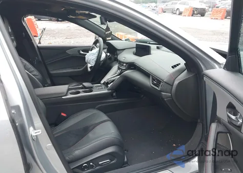 2021 Acura Tlx A-Spec Package из США, поврежденный, VIN 19UUB6F59MA009959